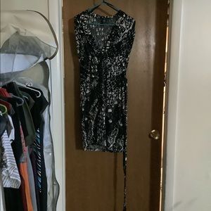Black and White Formal Dress